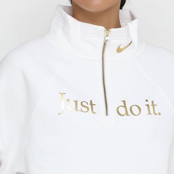 Nike Sportswear Shine 1/2-Zip Fleece Top - Picture 3 of 16